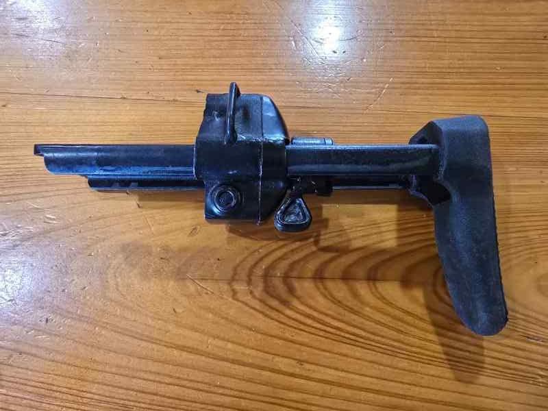 Mp5 collapsible stock