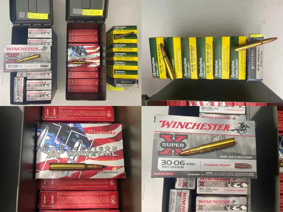 Discounted ammo  30-06 and 308 and 223