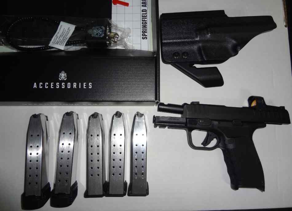 SPRINGFIELD ARMORY HELLCAT PRO COMP OSP 9mm PISTOL