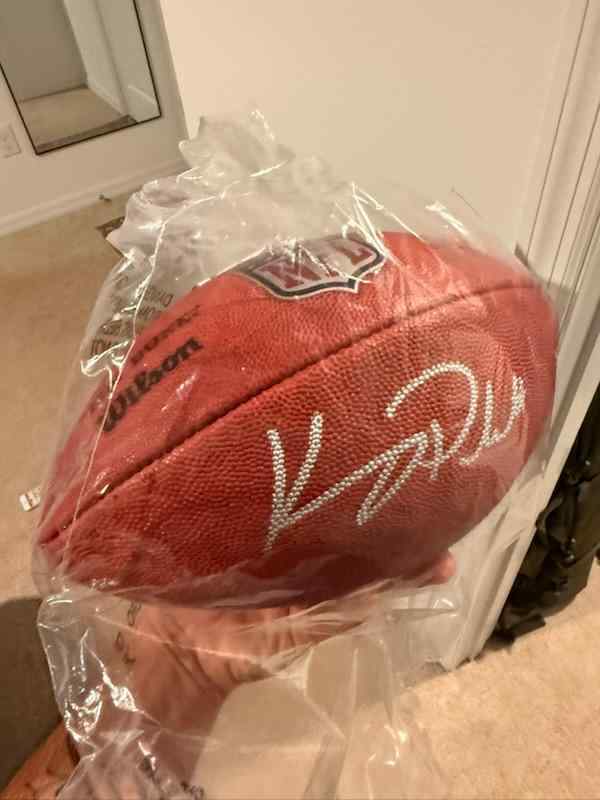 Autographed authentic sports memorabilia With COA'