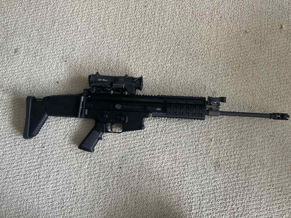 Scar 16 Belgium with Elcan