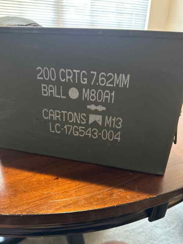 M80a1 LAKE CITY MILITARY AP  308/762x51 